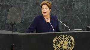 Dilma Rousseff en la Asamblea de la ONU