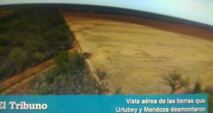 Las tierras que Urtubey y Mendoza desmontaron en el Chaco Salteño