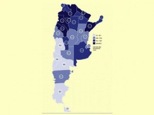 mapa de mortalidad infantil en argentina