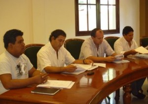 Sanguino, Bordon, Ruiz y Villalpando. Concejales de Orán