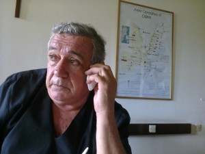 Dr. Julio Cortéz, Gerente del Hospital de Orán. Crédito Revista Norte
