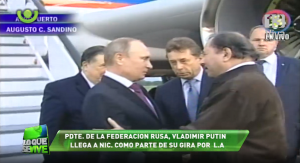 Putin en Nicaragua