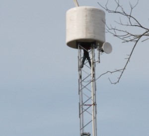 antena camuflada de tanque