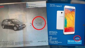 auto y celular