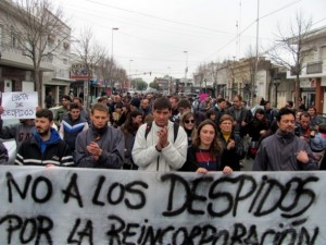 marcha contra despidos